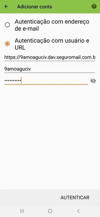 Conf de CalDav no Android – Parte 4 Conf de CalDav no Android – Parte 4