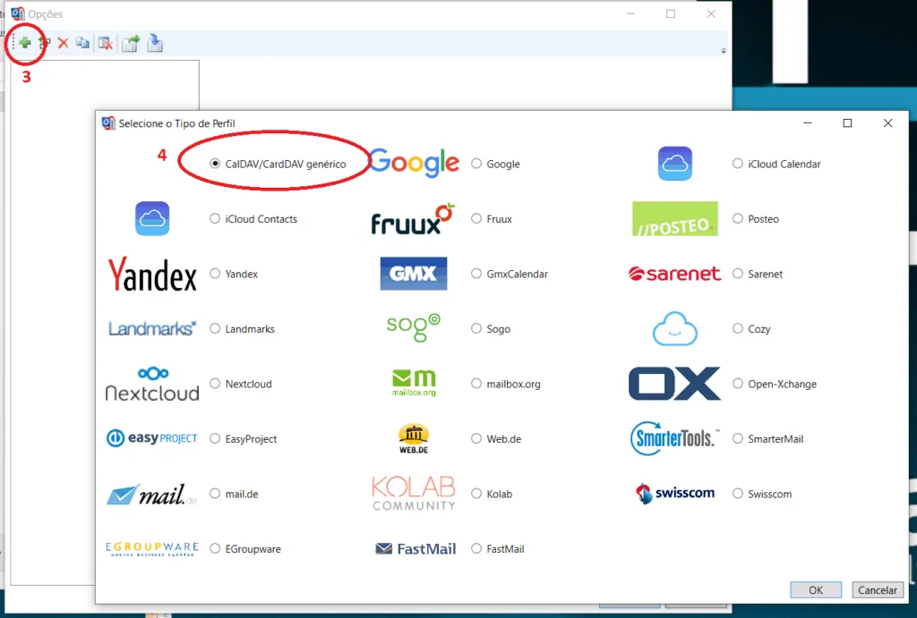 Conf de CalDav no Outlook – Parte 2 Conf de CalDav no Outlook – Parte 2