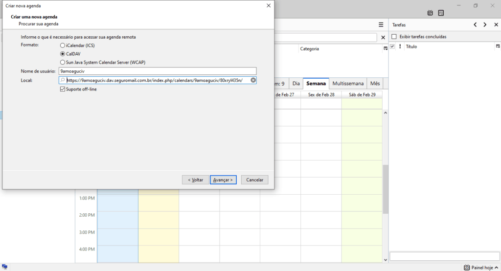 Configurar Agenda no Thunderbird 3 Configurar Agenda no Thunderbird 3