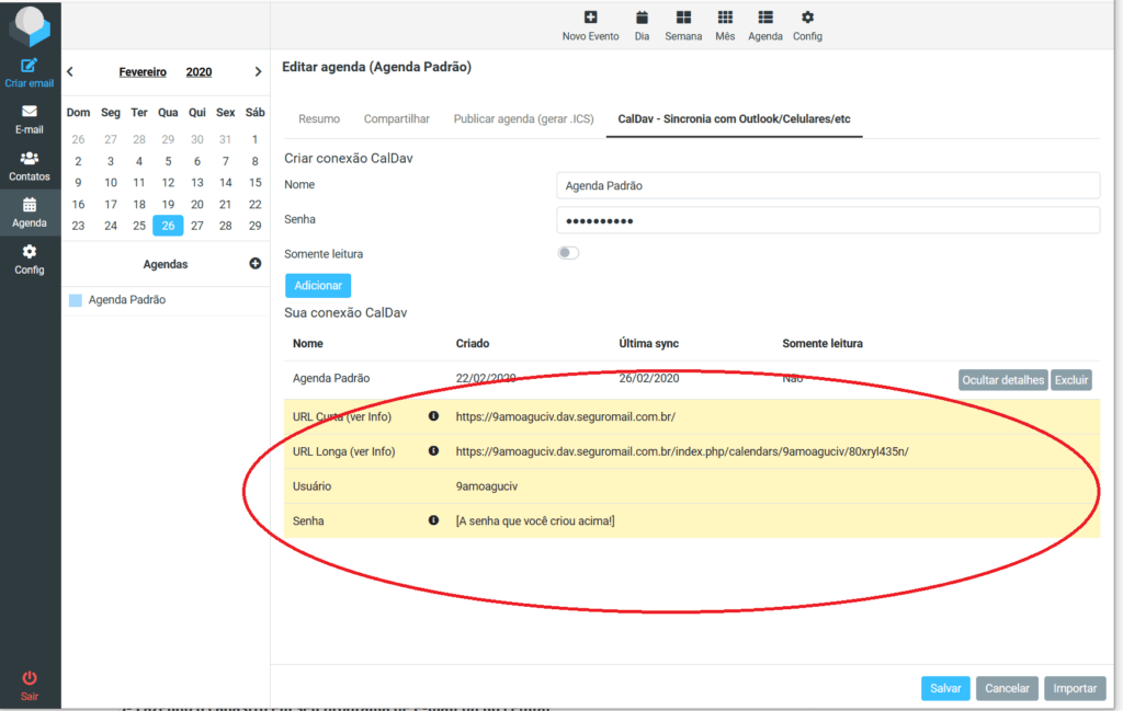Sincronizar Agendas (Calendários) em múltiplos dispositivos via CalDav 3 Sincronizar Agendas (Calendários) em múltiplos dispositivos via CalDav 3